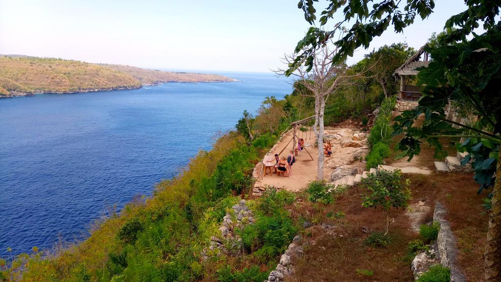 Ceningan Cliff Inn Ceningan Island Exteriör bild